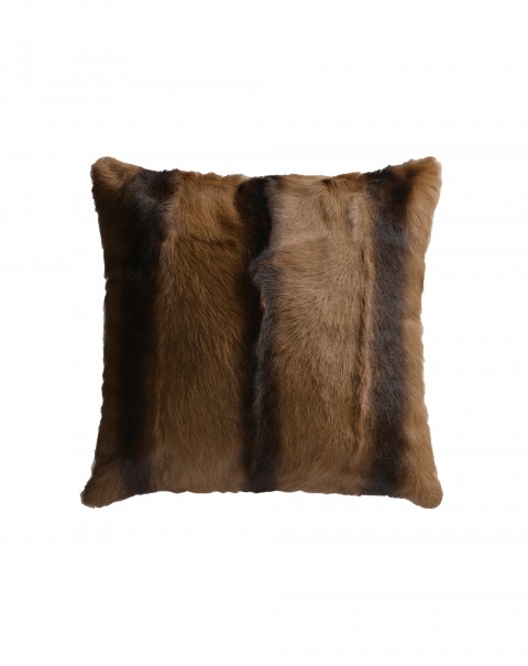 European brown wool fur sofa bed pillow cushion light luxury model room cushion cushion living room