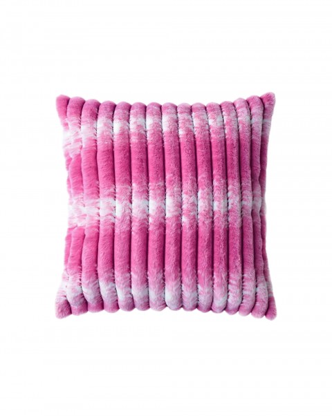 Fuzzy Striped Throw Pillow Covers Set of 2 Faux Fur Super Soft Pillow Covers Square Pillowcases for Couch Sofa Bed Chair Car Living Room