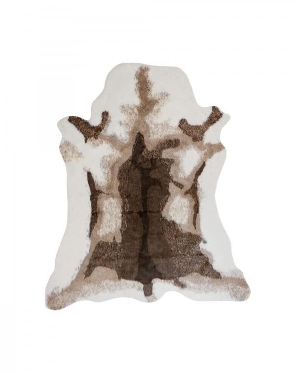 Faux Cowhide Rug 4.8'x5.4' - Cow Hide Rug - Cow Pr...