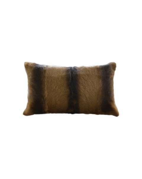 European brown wool fur sofa bed pillow cushion light luxury model room cushion cushion living room