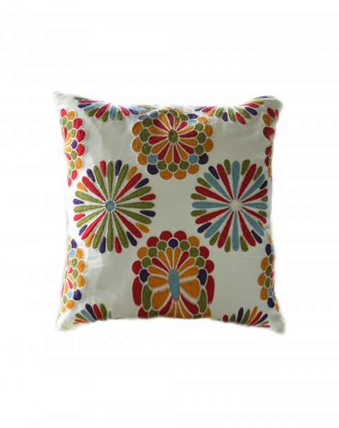 American idyllic high-end sofa embroidery pillow head cushion cover living room home small fresh thickened cotton pillow