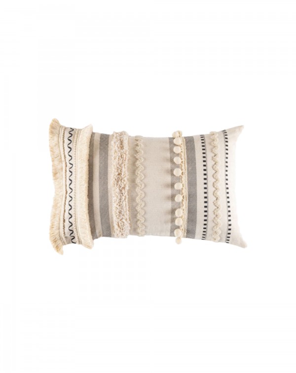 New Moroccan tufted pillowcase Boho sand hair lace...