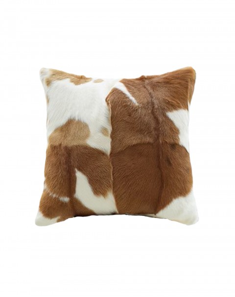 Ningxia goat fur animal fur horsehair cow hair with hair throw pillow light luxury high-grade model room cushion can be customized