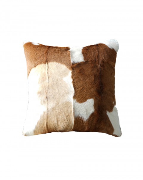 Ningxia goat fur animal fur horsehair cow hair with hair throw pillow light luxury high-grade model room cushion can be customized