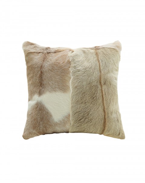 Ningxia goat fur animal fur horsehair cow hair with hair throw pillow light luxury high-grade model room cushion can be customized