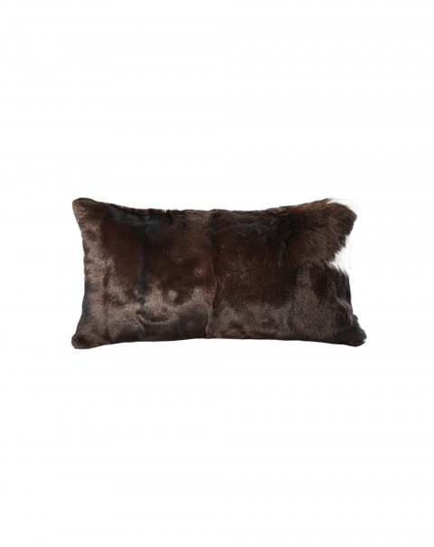 Ningxia goat fur animal fur horsehair cow hair with hair throw pillow light luxury high-grade model room cushion can be customized