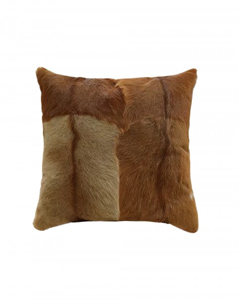 Ningxia goat fur animal fur horsehair cow hair with hair throw pillow light luxury high-grade model room cushion can be customized