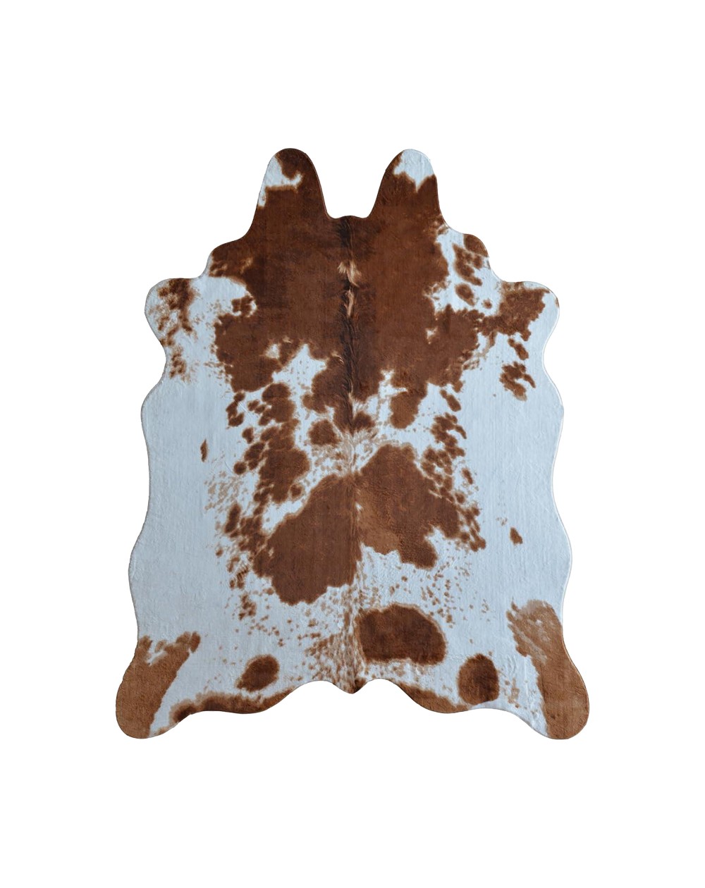 Premium Brown Cowhide Rug 4 6 Ft X 6 6 Ft Faux Cowhide Rug Cow Print Premium brown cowhide rug 4 6 ft x 6 6 ft faux cowhide rug cow print