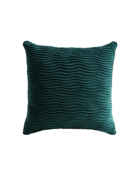 Solid color velvet beach wool throw pillow velvet crease cushion Nordic light luxury living room sofa sample room throw pillow